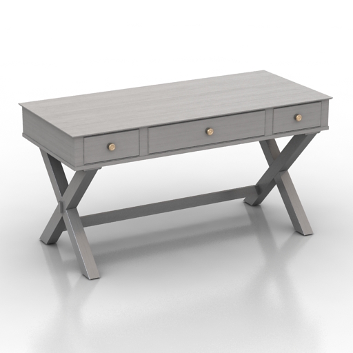 Table desk Ashley Burkesville 3D Model Preview #21b4d017