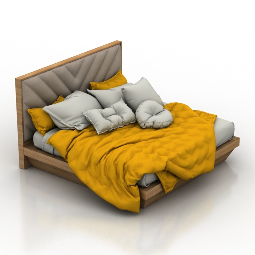 bed 2ds 3D Model Preview #e17081fa