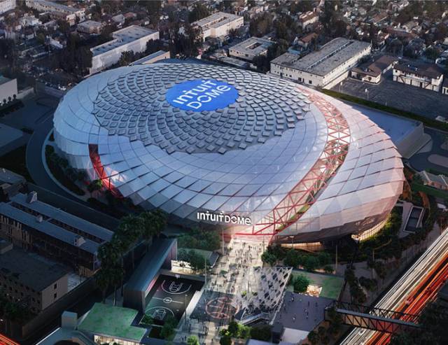Intuit Dome for Los Angeles Clippers, Los Angeles, USA
