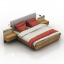 3D "Musterring Sari Bed" - Interior Collection