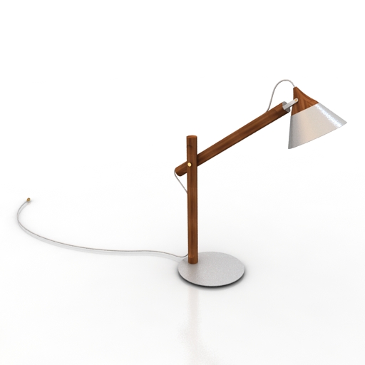 Lamp SLOPE miniforms Desk Lamp 3D Model Preview #888370be