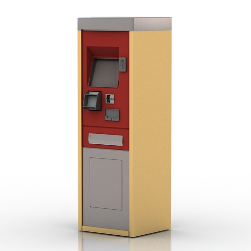 ticket issuer 3D Model Preview #89fef065