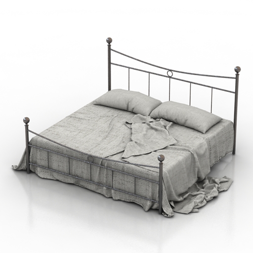 bed 2ds 3D Model Preview #bfa1a0b2