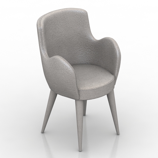 armchair la fibule rumba chair 3D Model Preview #8930ca55