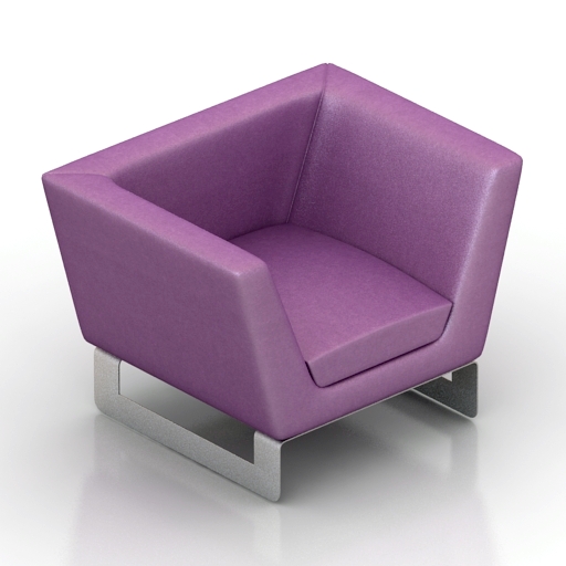 armchair vio 3D Model Preview #d43b2790