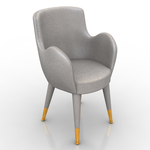 Armchair La Fibule Rumba chair 2 3D Model Preview #c3df8b07