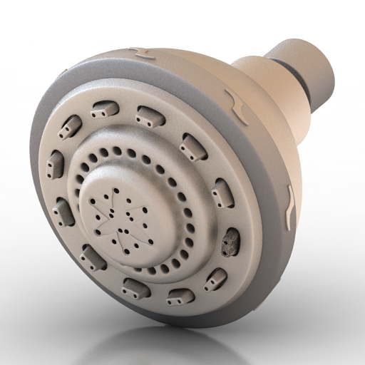 shower tap 3D Model Preview #7b1c4ddb