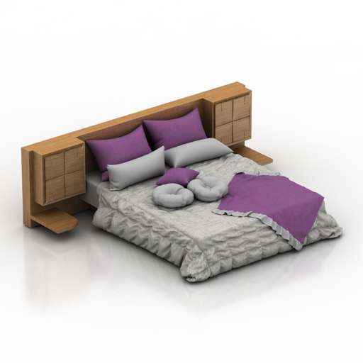 bed art 3D Model Preview #1eed9f74