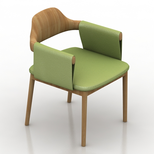 armchair tr larzia chair 3D Model Preview #13ea75d4