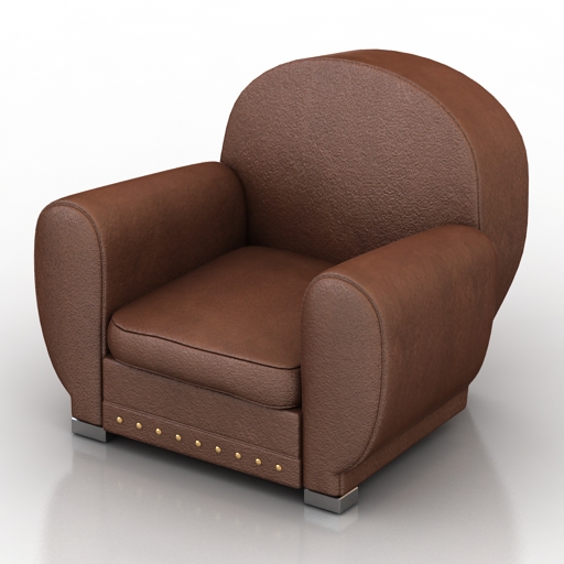 armchair panama 3D Model Preview #5146da15