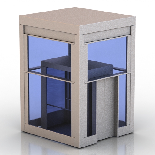 elevator 3D Model Preview #75bc4667