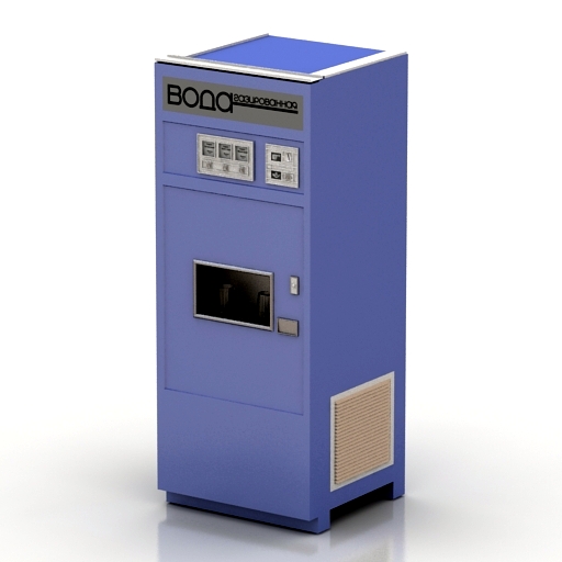 Soda Water Machine 3D Model Preview #f41469a9