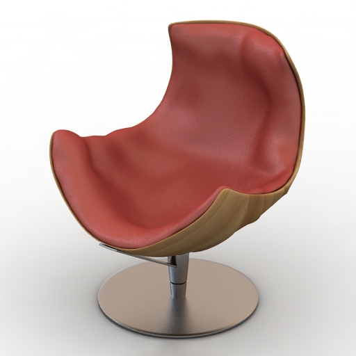 Armchair LOPFURNITURE Lobster Chair 3D Model Preview #b359f786