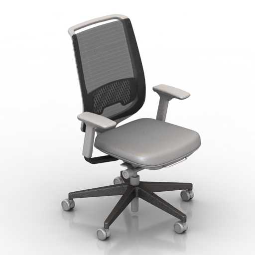 armchair steelcase reply 3D Model Preview #166ef11d