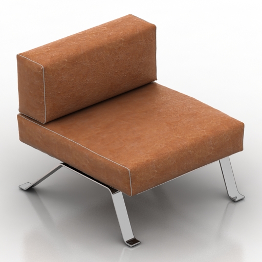 chair cassina 512 ombra 3D Model Preview #ced3fc9e