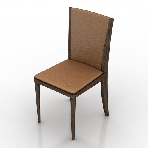 chair etel interiores - cadeira cacau 3D Model Preview #5c17b214