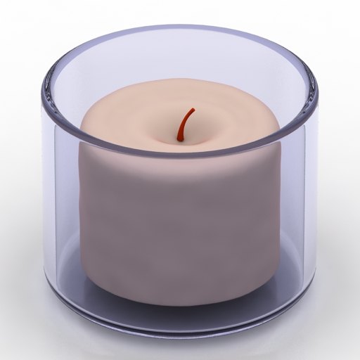 Candle 2 3D Model Preview #209909d6