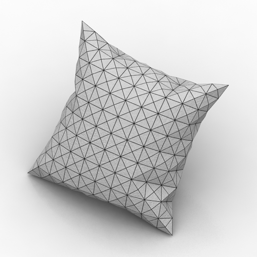 Pillow white 3D Model Preview #8f31a64f