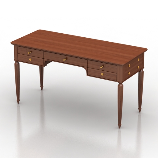 table desk 3D Model Preview #caba8c30