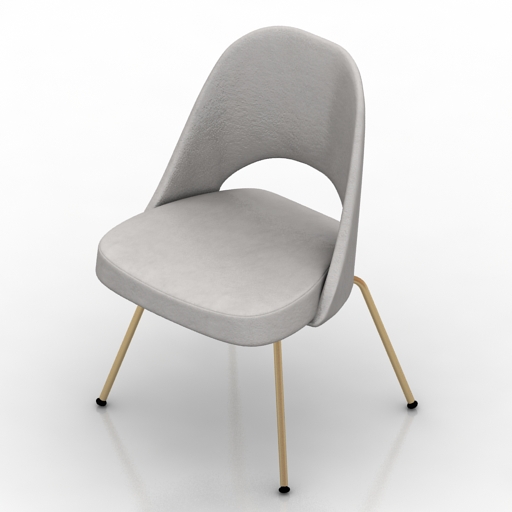 Chair Knoll Saarinen 3D Model Preview #932d9a01