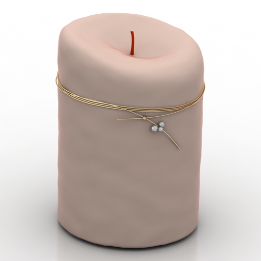 candle 1 3D Model Preview #7ba56a76