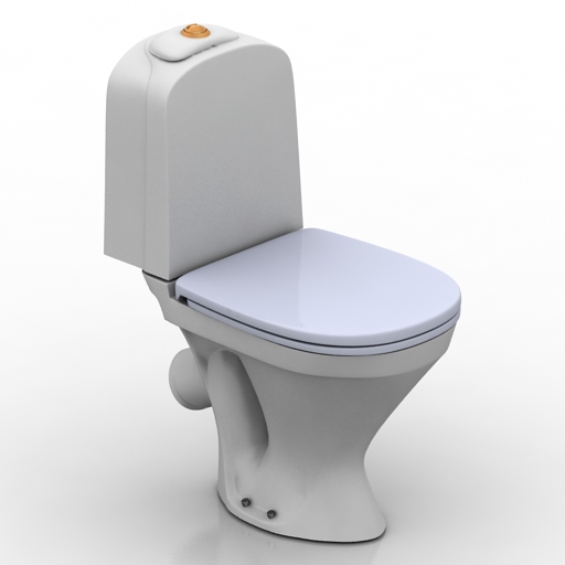 lavatory pan sanita luxe classic toilet 3D Model Preview #9c6d1036