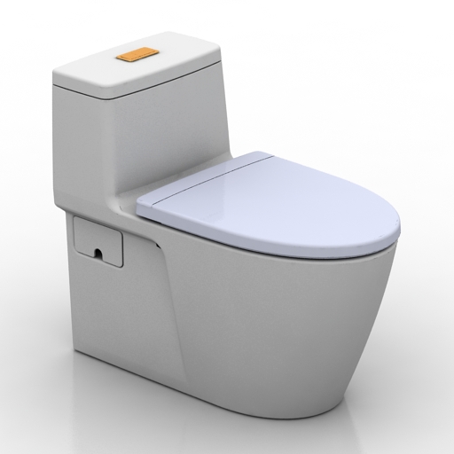 lavatory pan 3D Model Preview #bebcd40a