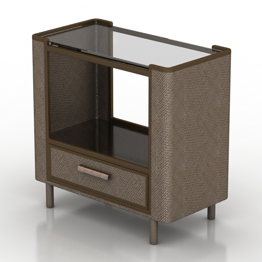 nightstand cabinet-b-mode 3D Model Preview #6d3a1dc7