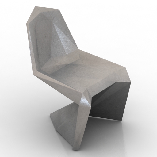 chair lo res carbon matt 3D Model Preview #ae3a48d9