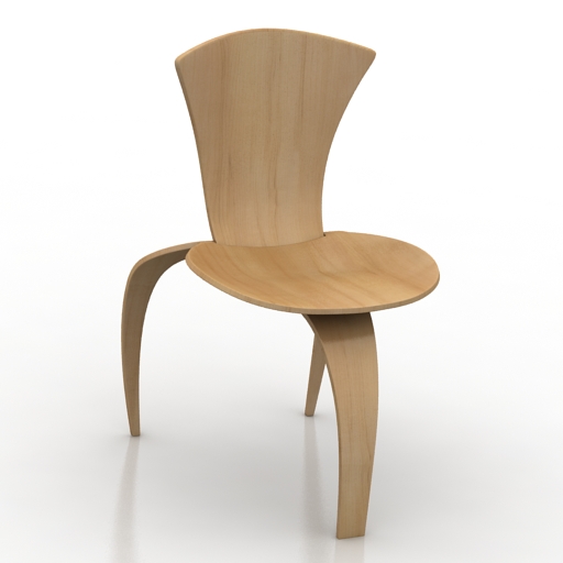 chair aero 3D Model Preview #11af6055