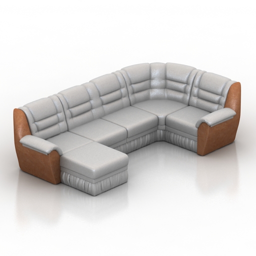 sofa corner 3D Model Preview #b7a1fe1b