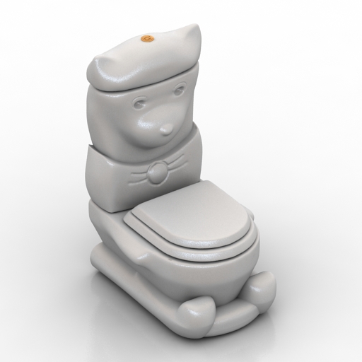 lavatory pan 3D Model Preview #70c499b7