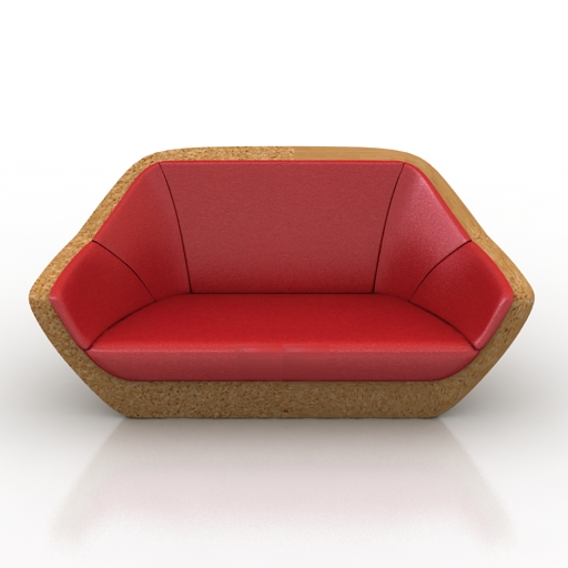 Sofa 2ds 3D Model Preview #f65107d6