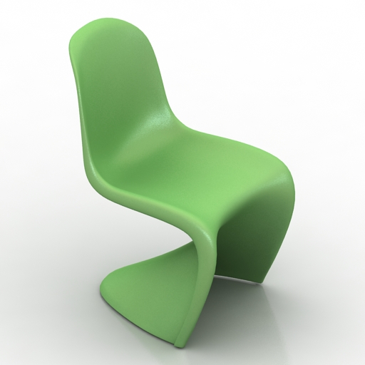 Chair Vitra Pantone 3D Model Preview #48f2d26b