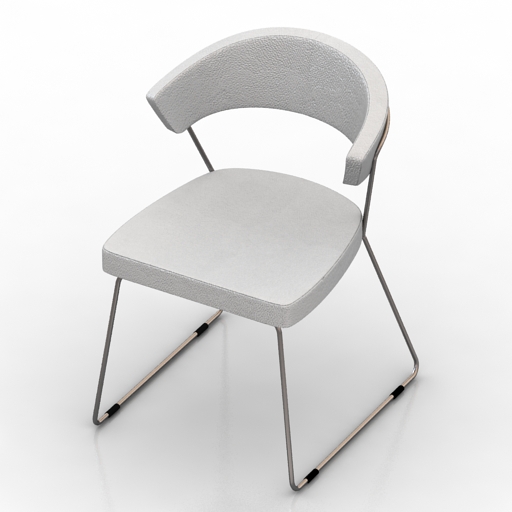 Chair Calligaris Icon Dining Chair 3D Model Preview #c0904cce