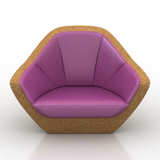 armchair 2ds 3D Model Preview #8c73410e