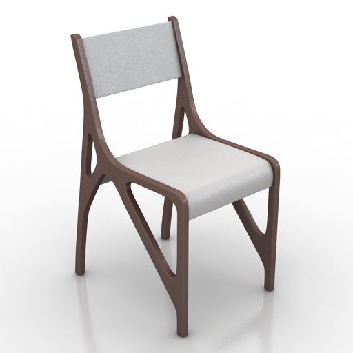 chair plastic 3D Model Preview #53ba2f47