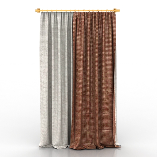 curtain 3D Model Preview #8bd7ab2f