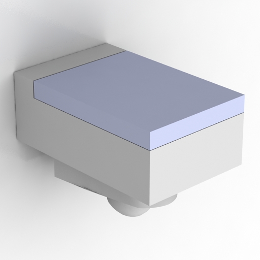 lavatory pan laufen living collection 3D Model Preview #ffe26fa0