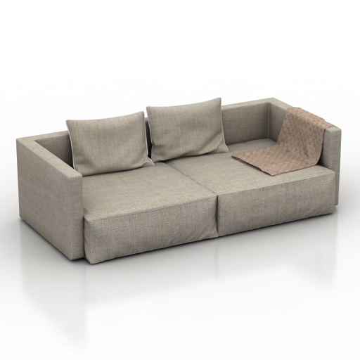 sofa relax globe 3D Model Preview #bfbb52bf