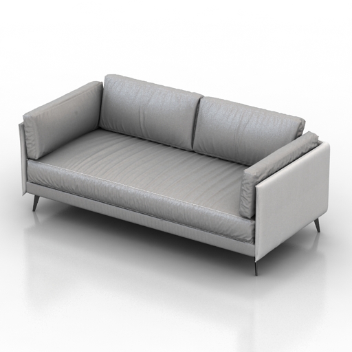 Sofa Milton 3D Model Preview #067b2ade