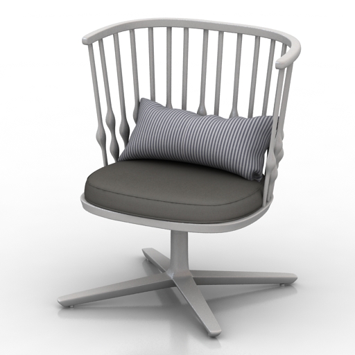 chair bu1445 3D Model Preview #7e5301f1