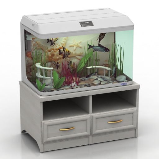 aquarium stand 3D Model Preview #43894a04