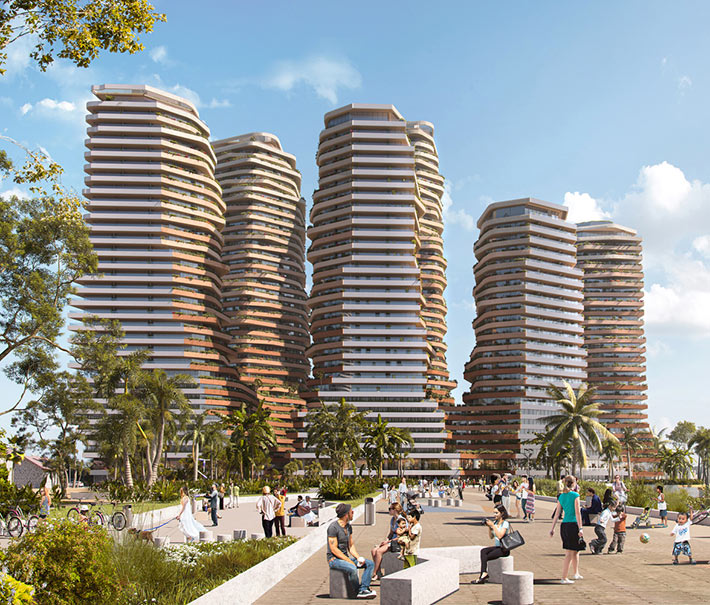 The Hills residential towers by MVRDV, Guayaquil, Ecuador
