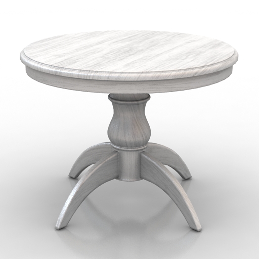 table round 3D Model Preview #b225e8be