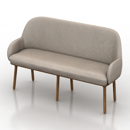 Sofa Bentley Collection Se Beetley Bench 3D Model Preview #2cfd8df9