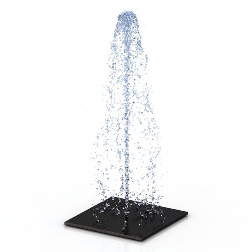 fountain 2 3D Model Preview #aed79baa