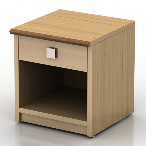 Nightstand 2 3D Model Preview #3945397f