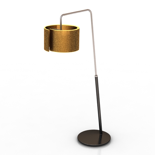 Torchere Staygreen Luce Floor Lamp 3D Model Preview #a803d718