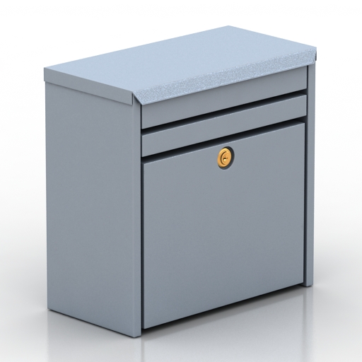 Letter-box 02 3D Model Preview #46538656
